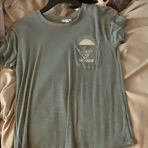 girls pocket full of sunshine tee